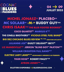 Nina Attal Electric Ladyland live in Cognac July 7, 2023 affiche